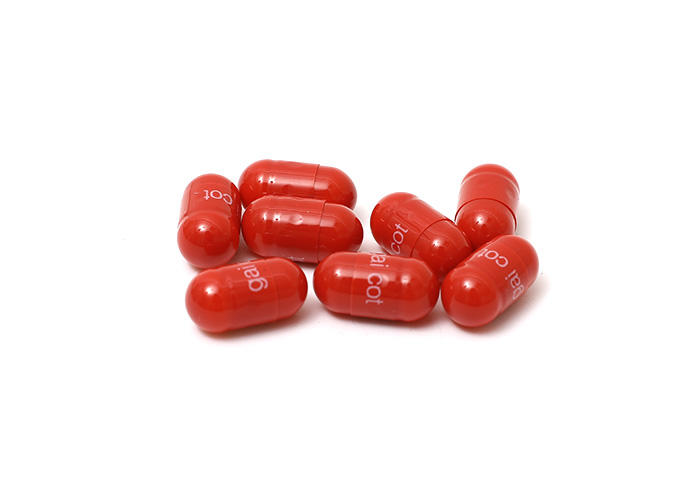 Customized Color Red Empty Hard Gelatin Capsules