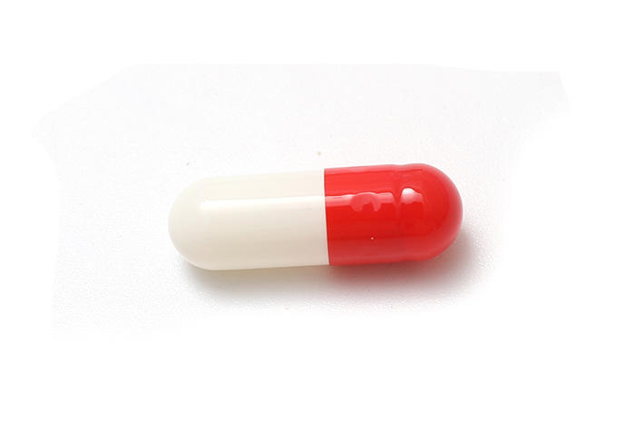 Red and White Rapid Dissolution Empty Hard Gelatin Capsules