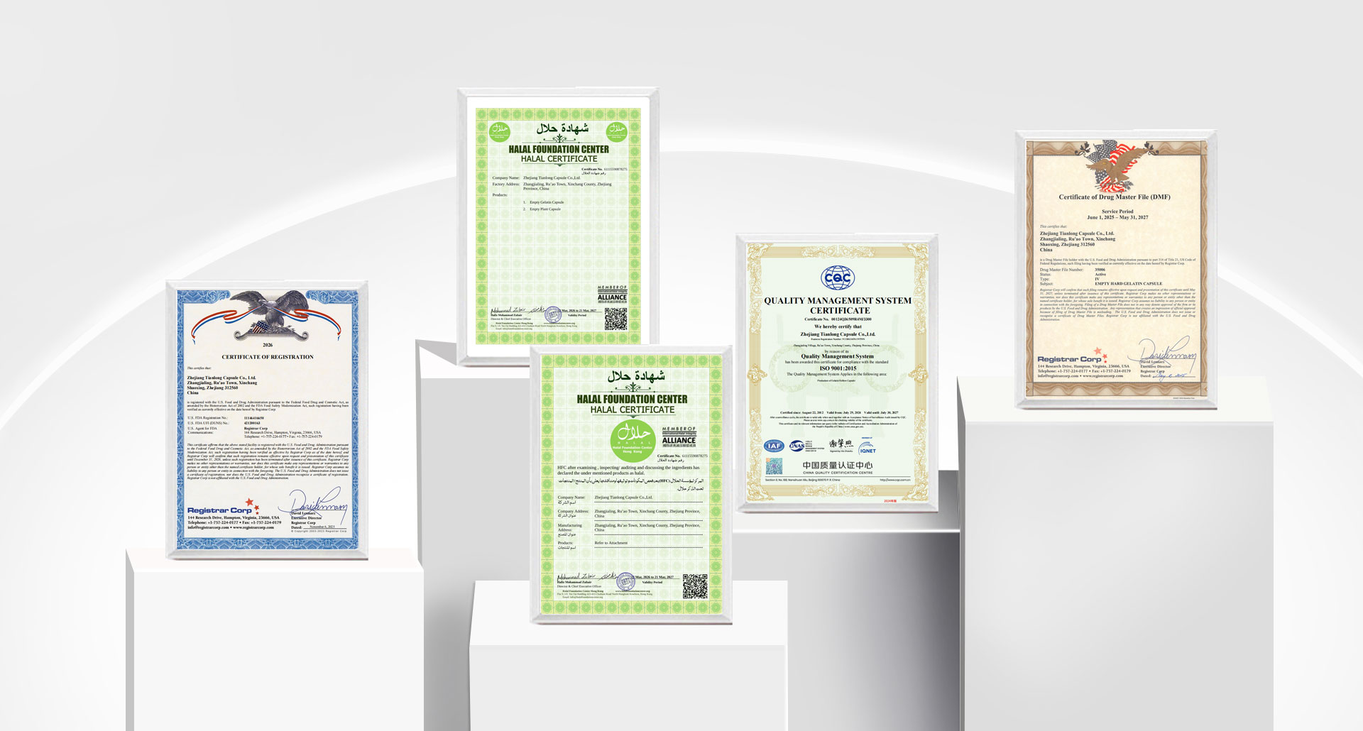 Zhejiang Tianlong Capsule Co.,Ltd.